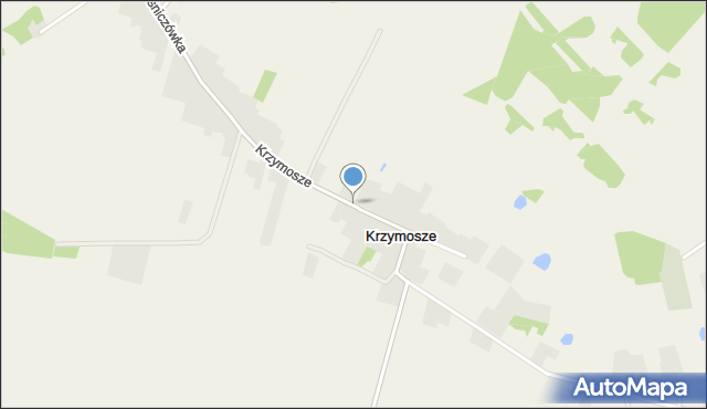 Krzymosze, Krzymosze, mapa Krzymosze