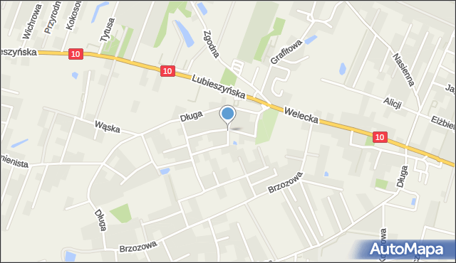 Mierzyn gmina Dobra (Szczecińska), Krzywa, mapa Mierzyn gmina Dobra (Szczecińska)