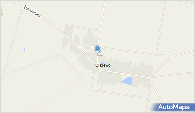 Olszewo gmina Żuromin, Krótka, mapa Olszewo gmina Żuromin