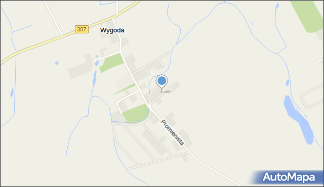 Otusz, Krańcowa, mapa Otusz