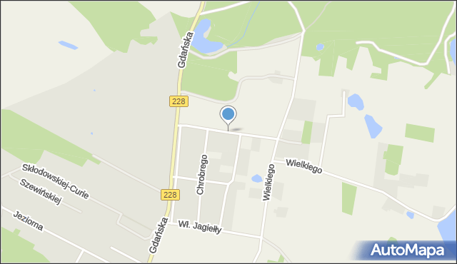 Rzepnica, Króla Jana III Sobieskiego, mapa Rzepnica