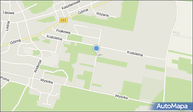 Siemiatycze, Krucza, mapa Siemiatycze