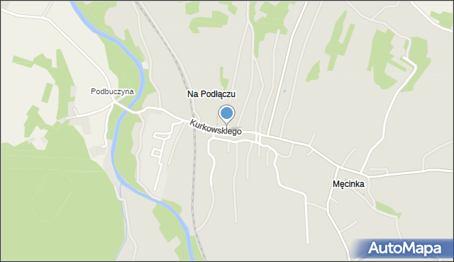 Jedlicze, Kurkowskiego Maurycego, mapa Jedlicze