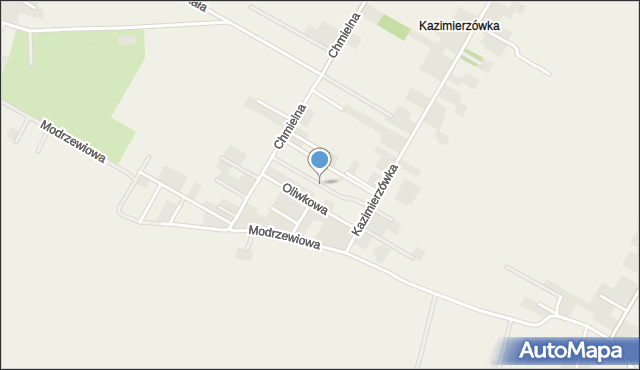 Kalinówka gmina Głusk, Ku Słońcu, mapa Kalinówka gmina Głusk