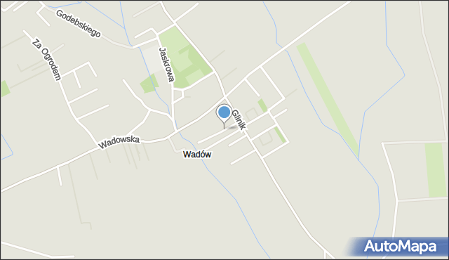 Kraków, Kulinowskiej Zofii, mapa Krakowa