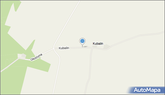 Kubalin, Kubalin, mapa Kubalin