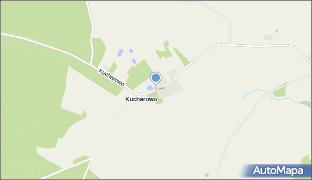 Kucharowo, Kucharowo, mapa Kucharowo