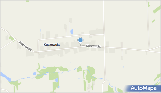 Kuczewola, Kuczewola, mapa Kuczewola