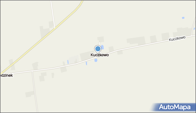 Kuczkowo, Kuczkowo, mapa Kuczkowo