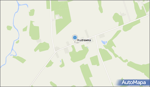 Kudrawka, Kudrawka, mapa Kudrawka