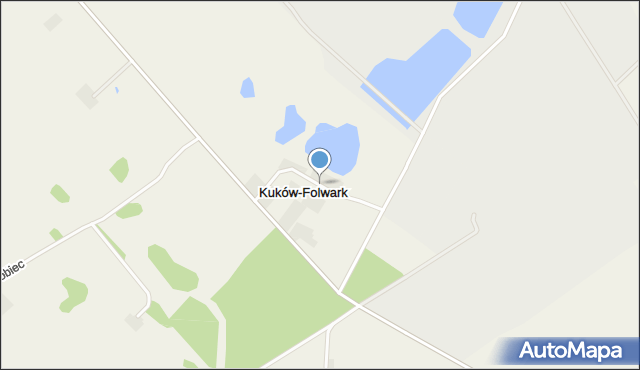 Kuków-Folwark, Kuków-Folwark, mapa Kuków-Folwark