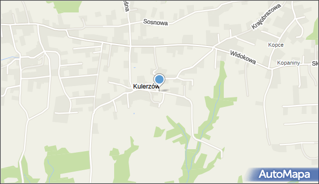 Kulerzów, Kulerzów, mapa Kulerzów