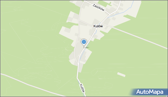 Kulów, Kulów, mapa Kulów