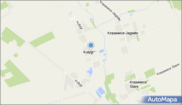 Kułygi, Kułygi, mapa Kułygi