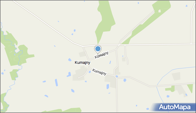 Kumajny, Kumajny, mapa Kumajny