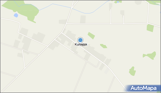 Kumelsk, Kumelsk, mapa Kumelsk