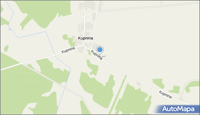 Kupnina, Kupnina, mapa Kupnina