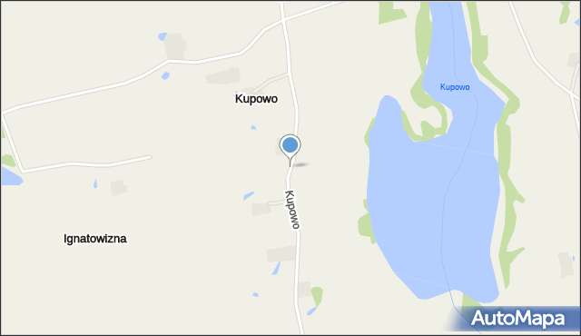 Kupowo, Kupowo, mapa Kupowo