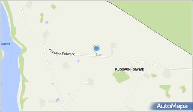 Kupowo-Folwark, Kupowo-Folwark, mapa Kupowo-Folwark