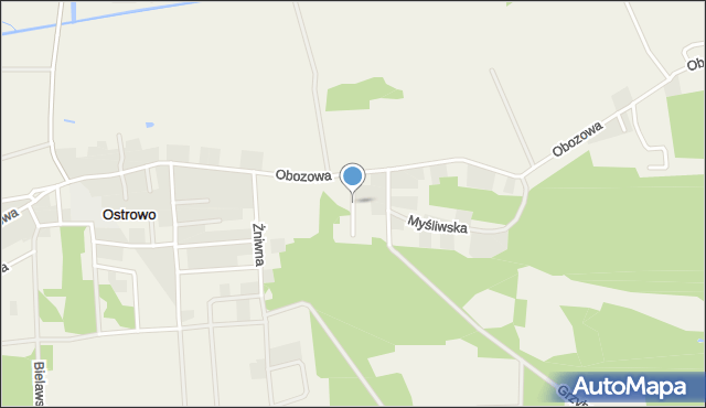 Ostrowo gmina Władysławowo, Kukułcza, mapa Ostrowo gmina Władysławowo