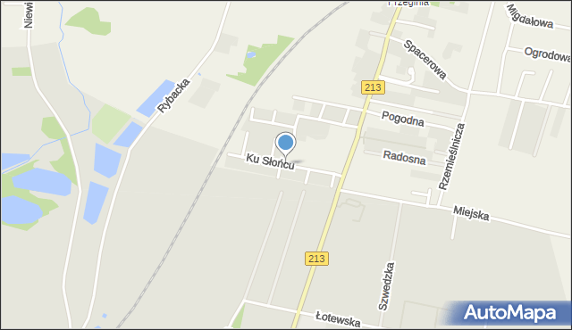 Siemianice gmina Słupsk, Ku Słońcu, mapa Siemianice gmina Słupsk