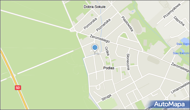 Żyrardów, Kubusia Puchatka, mapa Żyrardów