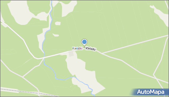 Kwiatki, Kwiatki, mapa Kwiatki