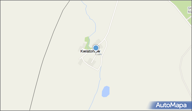 Kwiatoniów, Kwiatoniów, mapa Kwiatoniów