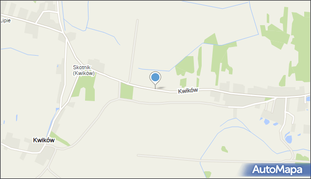 Kwików, Kwików, mapa Kwików