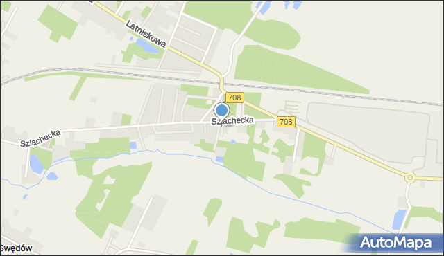 Smolice gmina Stryków, Kwiecista, mapa Smolice gmina Stryków