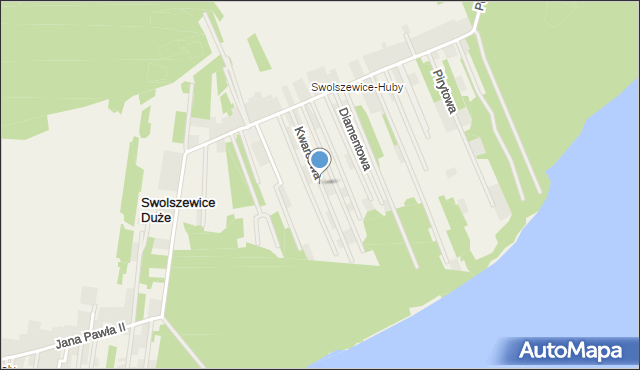 Swolszewice Duże, Kwarcowa, mapa Swolszewice Duże