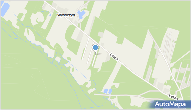 Głuchów gmina Grójec, Łąkowa, mapa Głuchów gmina Grójec