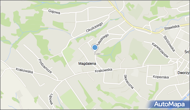 Gorlice, Laskowskiego Konstantego, mapa Gorlic