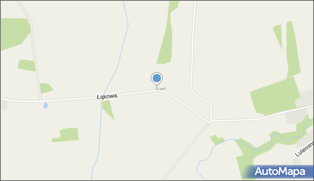 Kwakowo gmina Kobylnica, Łąkowa, mapa Kwakowo gmina Kobylnica