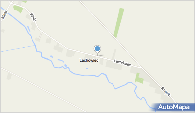Lachówiec, Lachówiec, mapa Lachówiec