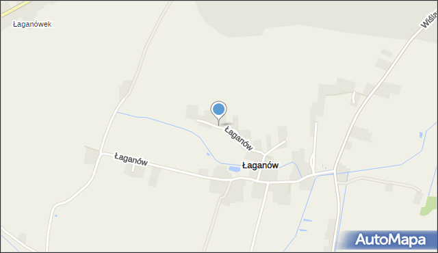 Łaganów, Łaganów, mapa Łaganów