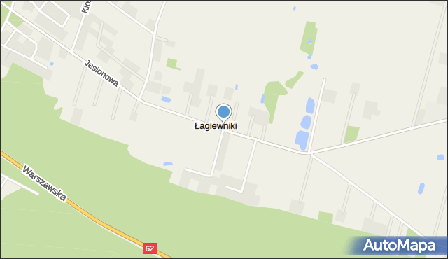 Łagiewniki gmina Bodzanów, Łagiewniki, mapa Łagiewniki gmina Bodzanów