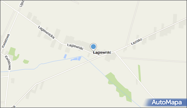 Łagiewniki gmina Tomaszów Mazowiecki, Łagiewniki, mapa Łagiewniki gmina Tomaszów Mazowiecki