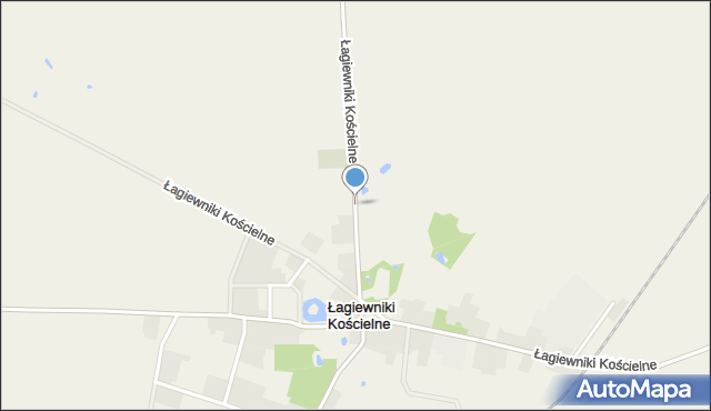 Łagiewniki Kościelne, Łagiewniki Kościelne, mapa Łagiewniki Kościelne