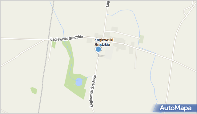 Łagiewniki Średzkie, Łagiewniki Średzkie, mapa Łagiewniki Średzkie