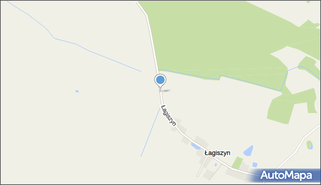 Łagiszyn, Łagiszyn, mapa Łagiszyn