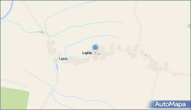 Łąkta, Łąkta, mapa Łąkta