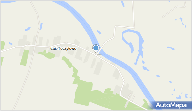 Łaś-Toczyłowo, Łaś-Toczyłowo, mapa Łaś-Toczyłowo