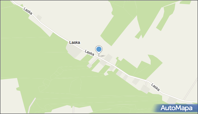 Laska gmina Nowa Wieś Lęborska, Laska, mapa Laska gmina Nowa Wieś Lęborska