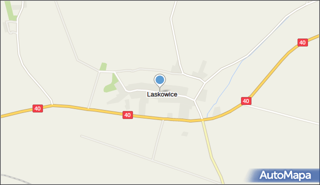 Laskowice gmina Lubrza, Laskowice, mapa Laskowice gmina Lubrza