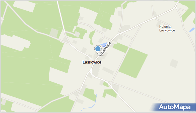 Laskowice gmina Prabuty, Laskowice, mapa Laskowice gmina Prabuty