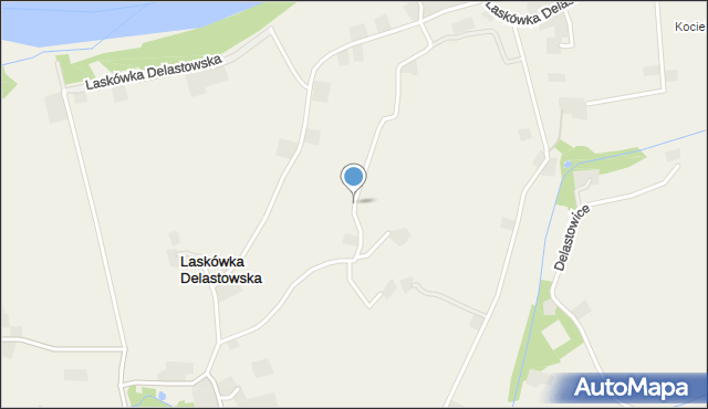 Laskówka Delastowska, Laskówka Delastowska, mapa Laskówka Delastowska