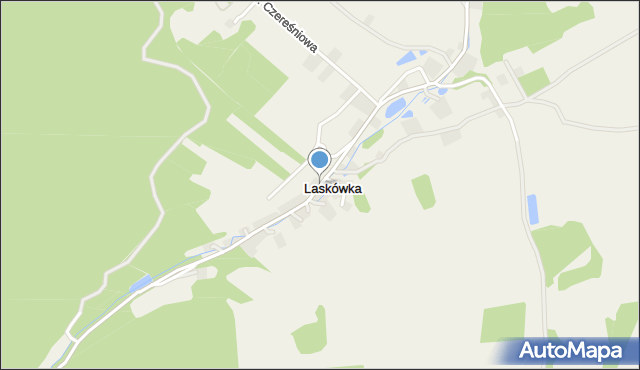 Laskówka gmina Bardo, Laskówka, mapa Laskówka gmina Bardo