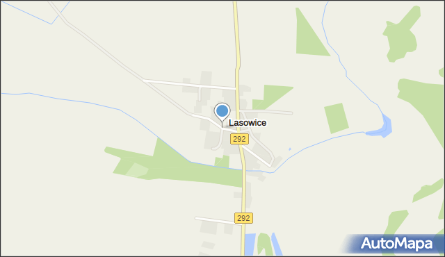 Lasowice gmina Ścinawa, Lasowice, mapa Lasowice gmina Ścinawa