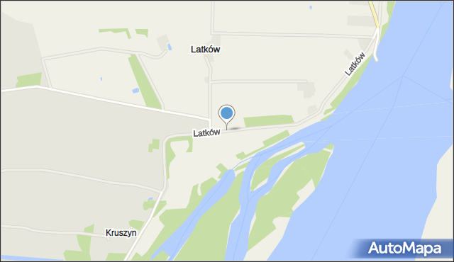 Latków, Latków, mapa Latków